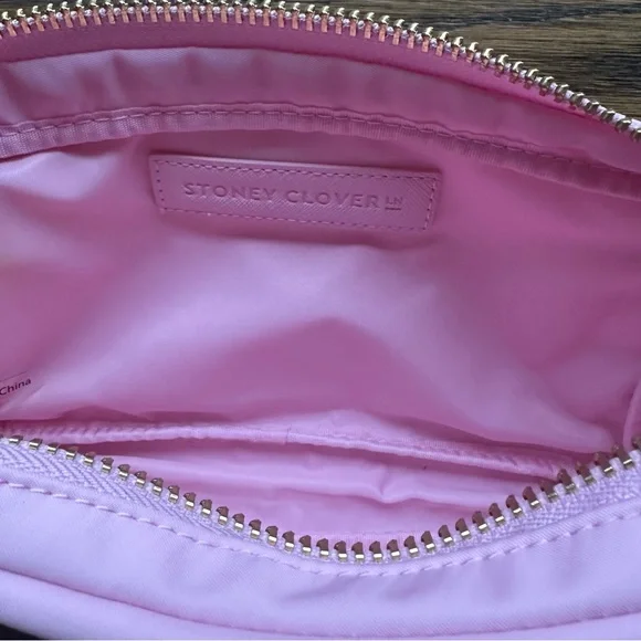 Stoney Clover Flamingo Pouch with Surfboard Design - Picture 3 of 3